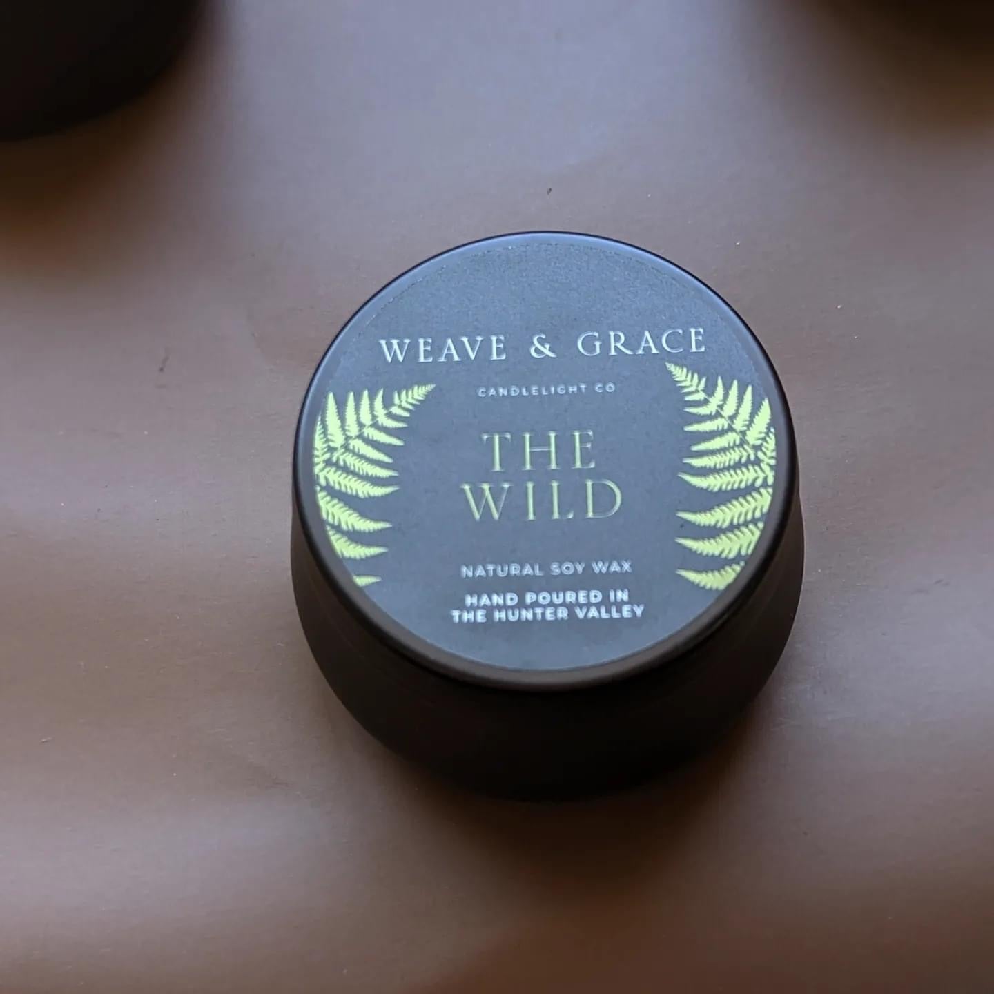 The Wild Travel Size Soy Candle ~ Charismatic