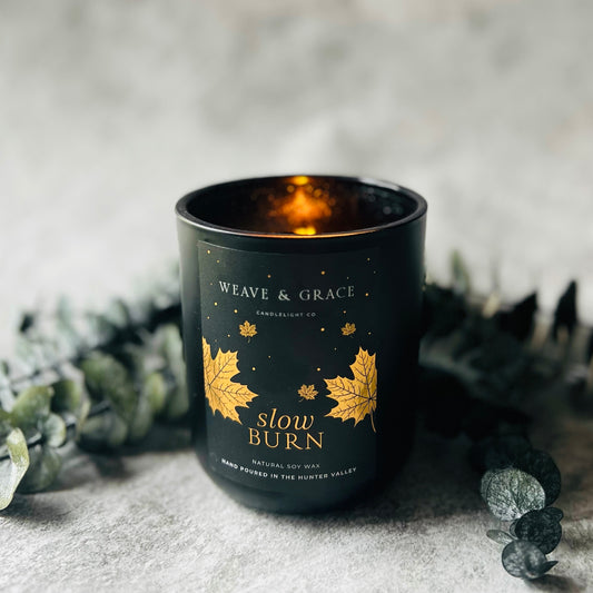 Slow Burn Soy Candle ~ Spiced Maple