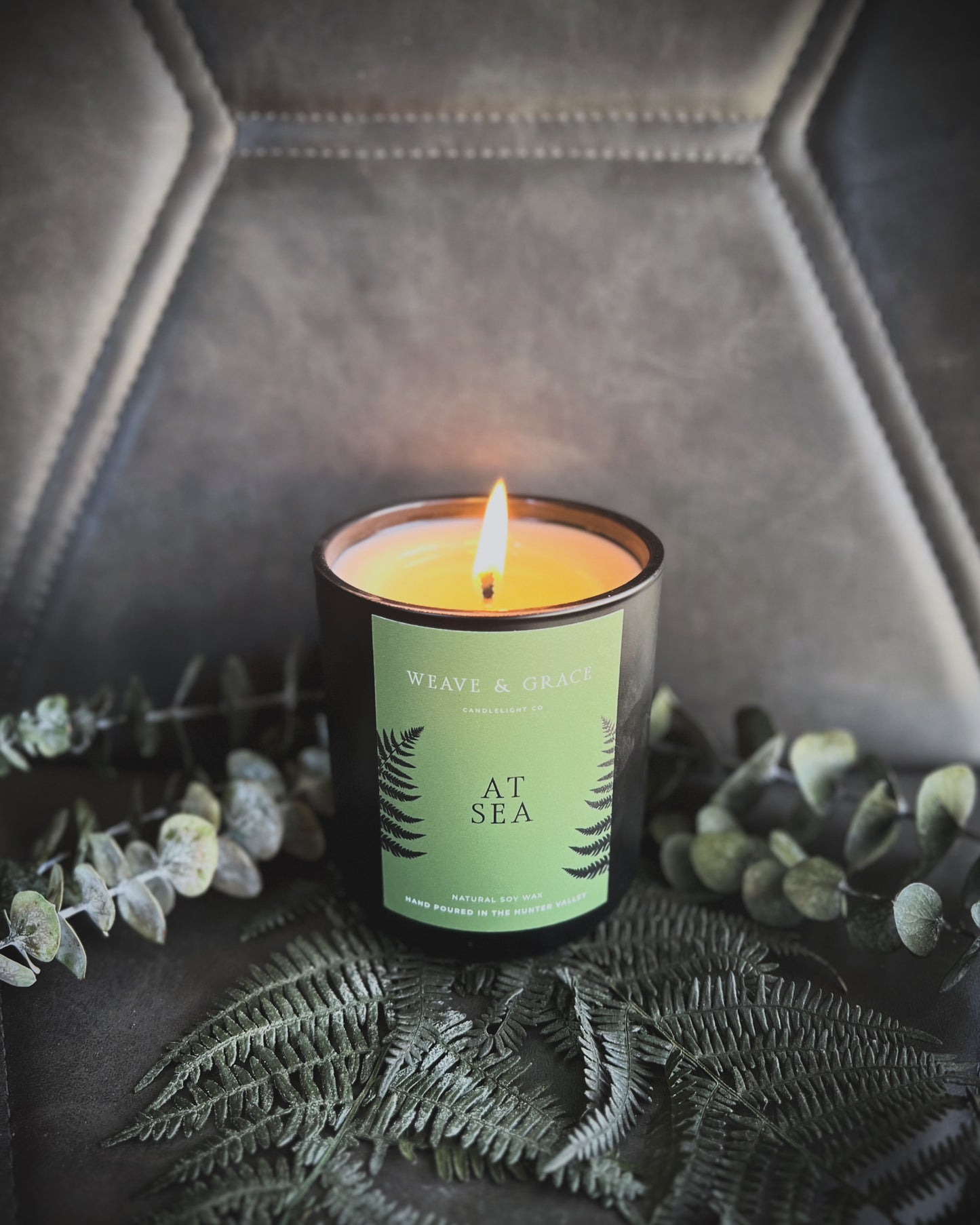 At Sea Soy Candle ~ Sea Salt & Driftwood