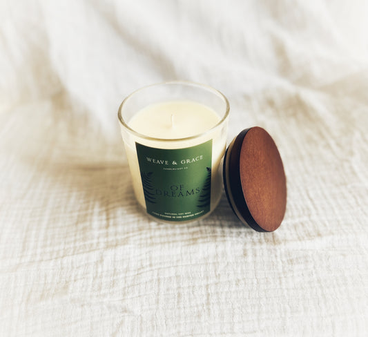 Of  Dreams Soy Candle ~ Honeysuckle & Jasmine